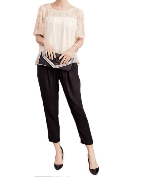 レースバットスリーブスーツ