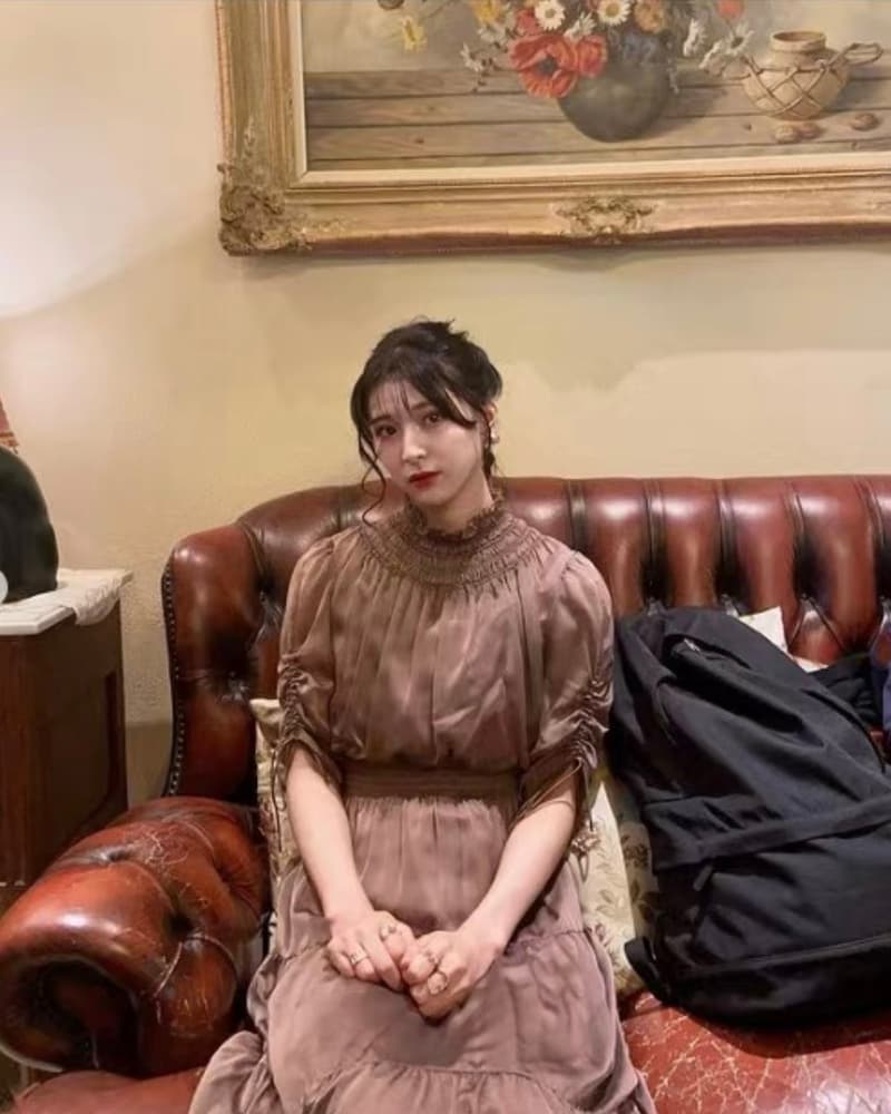 結婚式お呼ばれドレス ハイネックチュール ティアードワンピースドレス