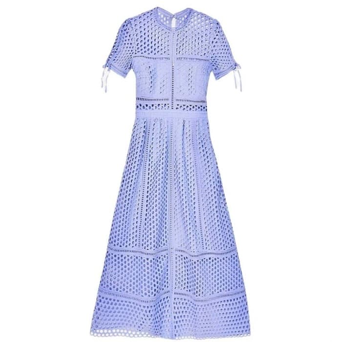 結婚式お呼ばれドレス服Aラインレースドレス